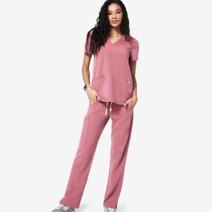 FIGS *LIMITED EDITION* MAUVE SCRUB BOTTOMS- NWT XXS